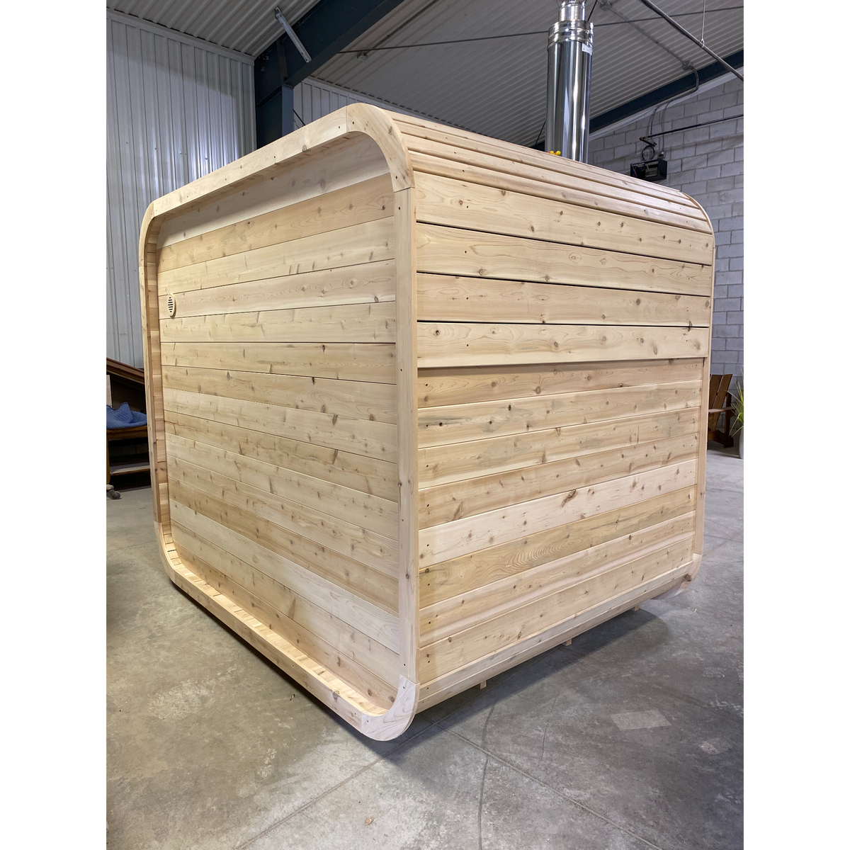 True North Quattro Square Outdoor Sauna