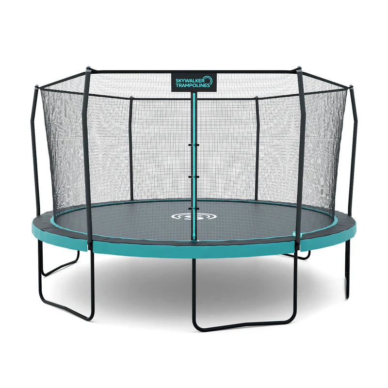 Skywalker Trampolines Signature Series 15' Round Outdoor Trampoline with Enclosure