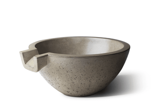 Slick Rock Concrete Spill Water Bowl Classic