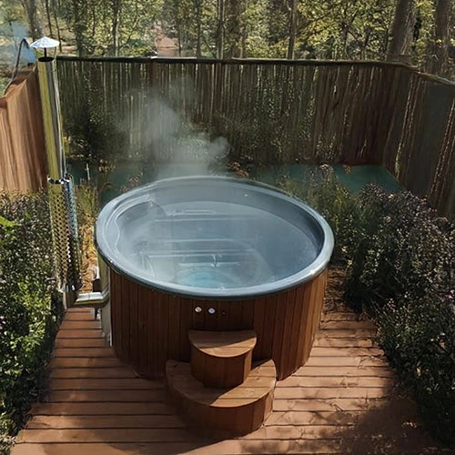 SaunaLife Model S4B/S4N Wood-Fired Hot Tub