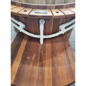 Fluid Float Colonial Cedar Hot Tub