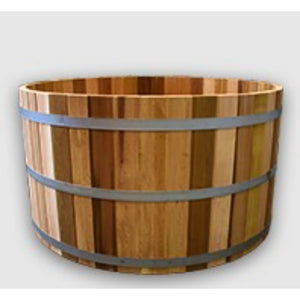 Fluid Float Colonial Cedar Hot Tub