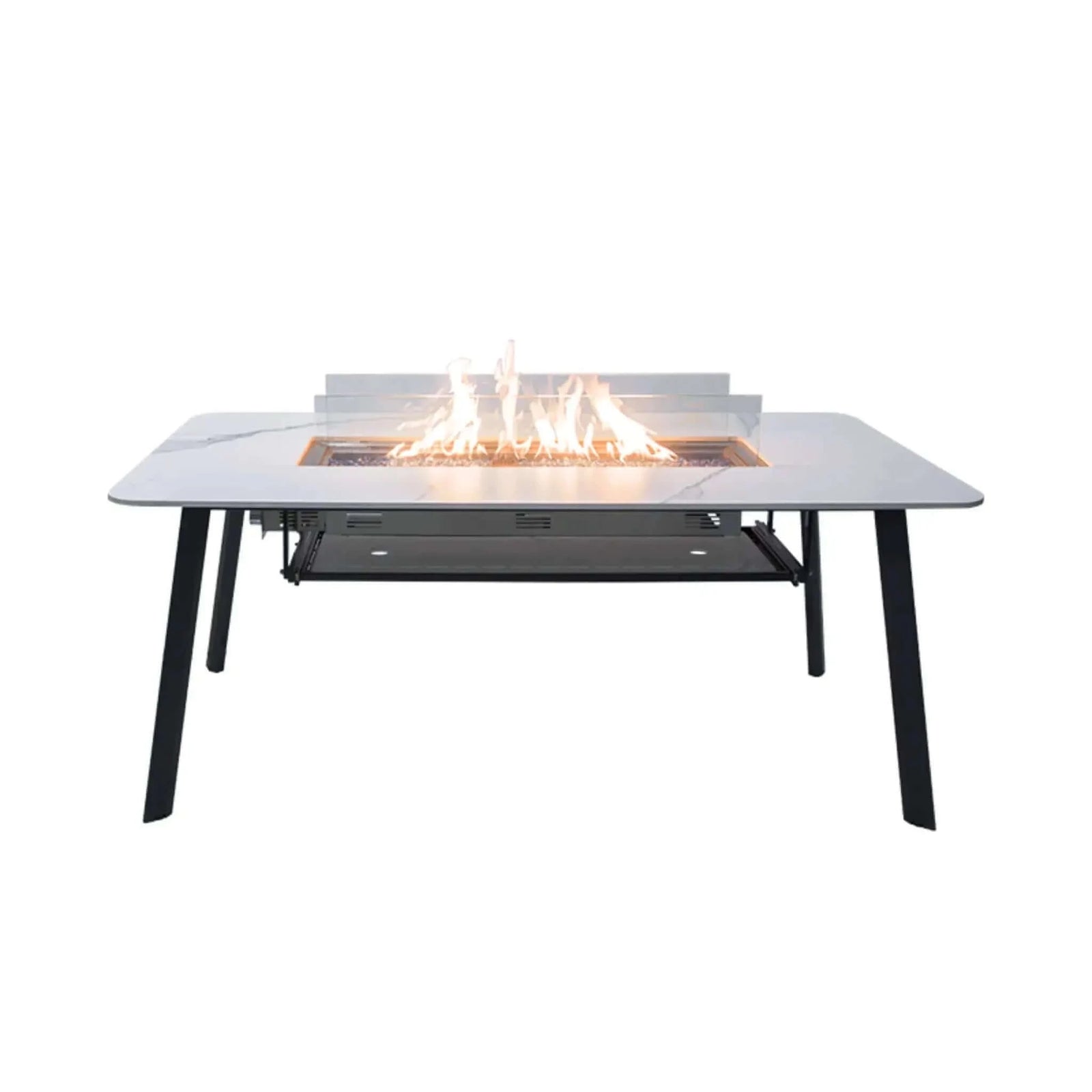 Elementi Plus Oslo Marble Porcelain Dining Table