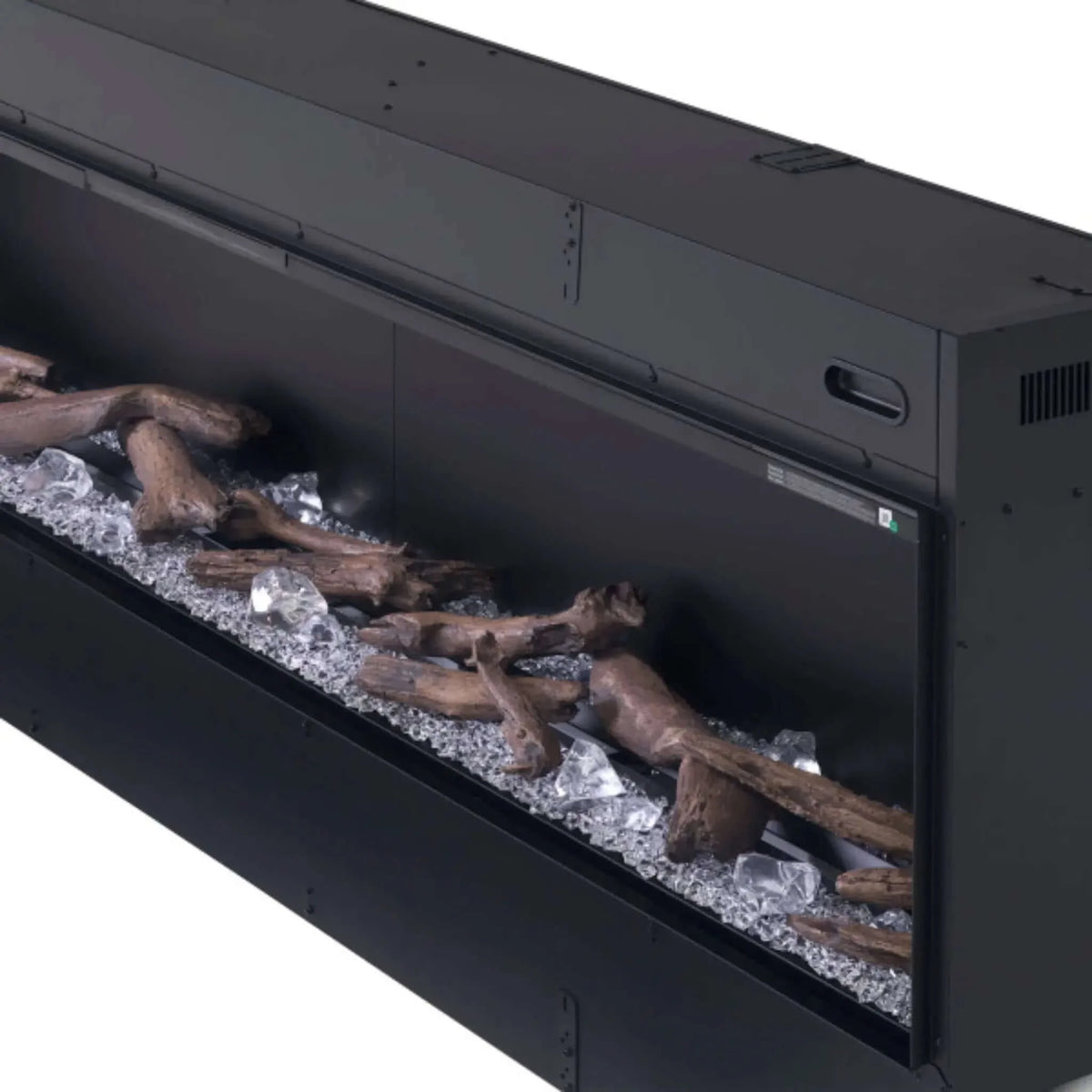 Dimplex Optimyst Linear with Acrylic Ice and Driftwood Media