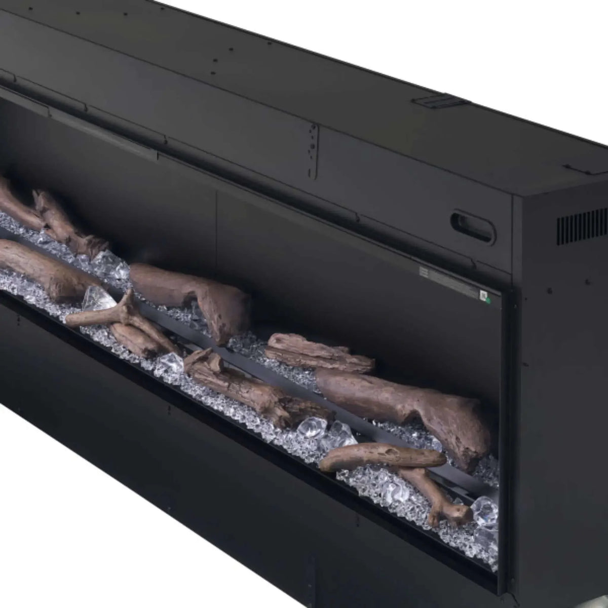 Dimplex Optimyst Linear with Acrylic Ice and Driftwood Media