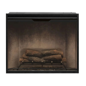 Dimplex Revillusion 36" Portrait Built-In Firebox with Front Glass and Plug Kit