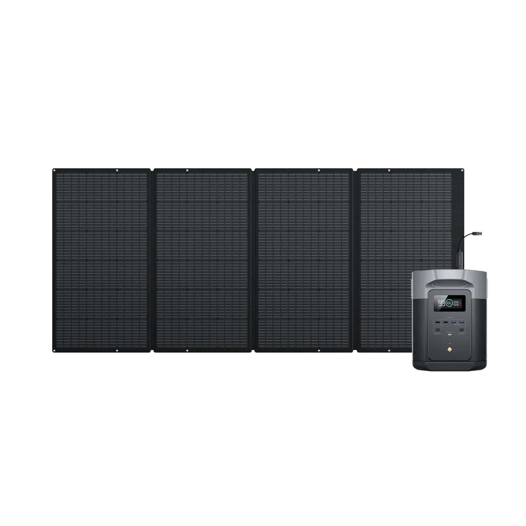 EcoFlow DELTA 2 Max + 400W Solar Panel