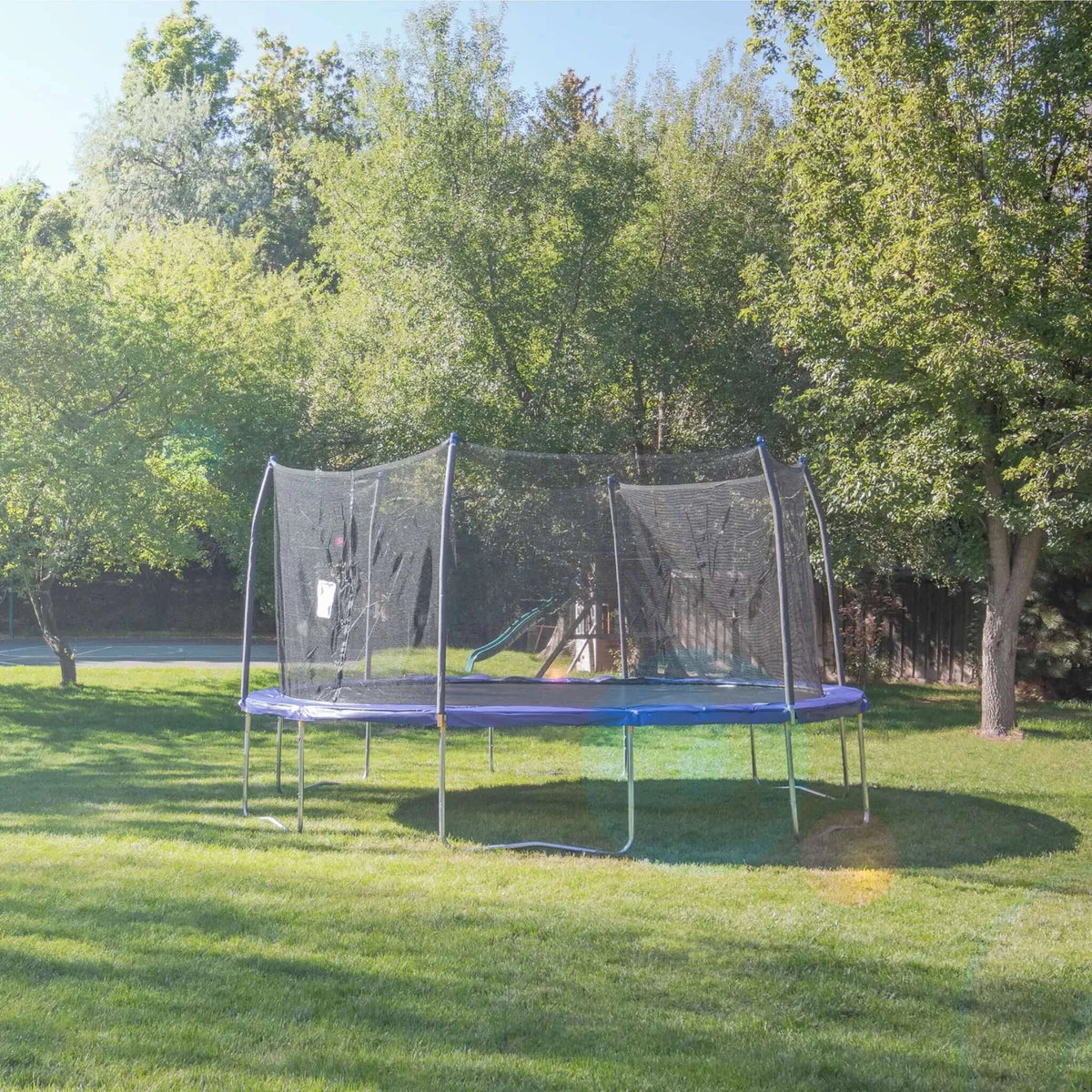 Skywalker Trampolines 16' Round Outdoor Trampoline with Safety Enclosure