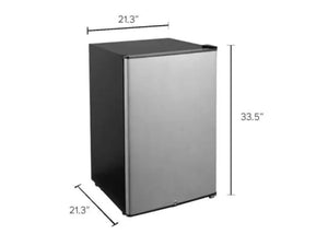 Summerset 22" 4.1c Outdoor Approved Fridge, #304SS Reversible Door with Lock