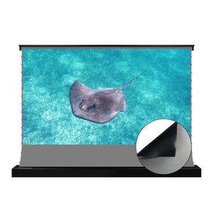 VIVIDSTORM S 3D ALR Motorized Tension Floor Rising 3D Obsidian Long Throw ALR Projector Screen