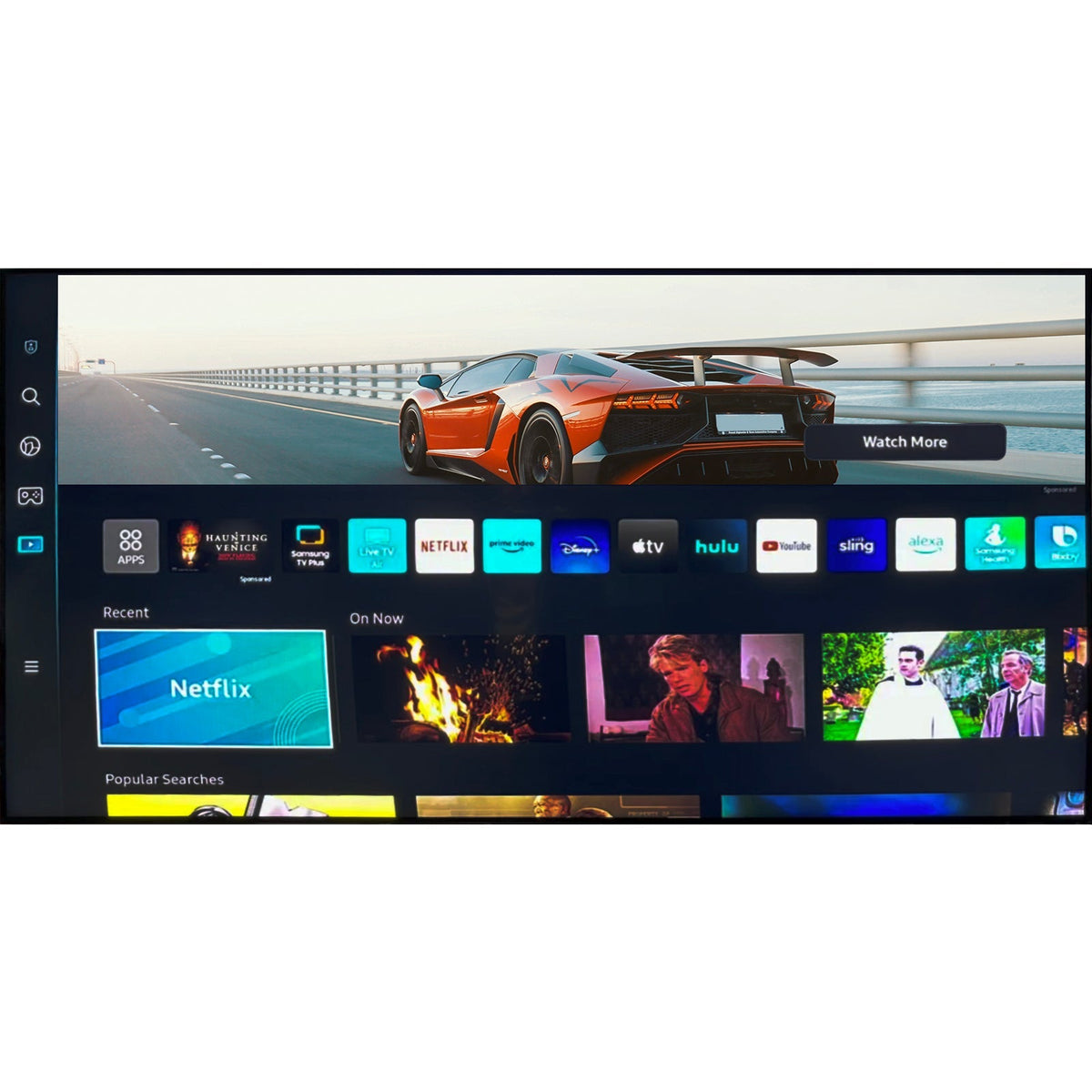 Titan Weatherproof Outdoor TV Full Sun S-200 QLED 4K Smart TV powered by Samsung Tizen SmartThings