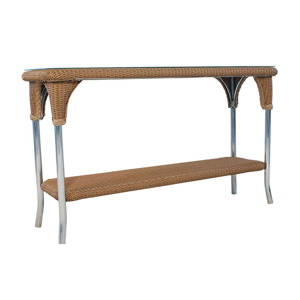 Lloyd Flanders Universal Loom 52" Console Table