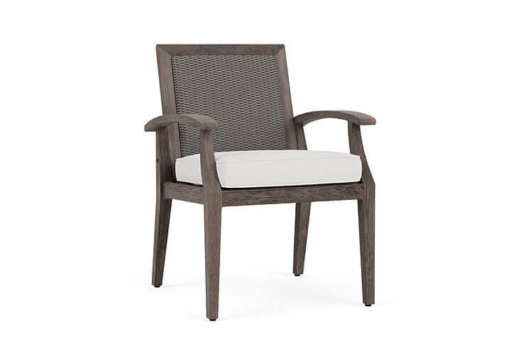 Lloyd Flanders Frontier Dining Armchair Pewter