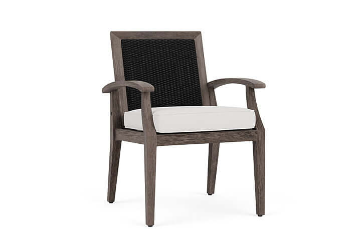 Lloyd Flanders Frontier Dining Armchair Ebony