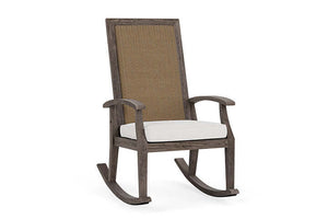 Lloyd Flanders Frontier High Back Porch Rocker Fawn