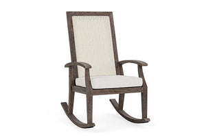 Lloyd Flanders Frontier High Back Porch Rocker Ivory