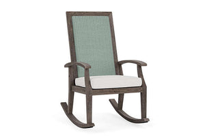 Lloyd Flanders Frontier High Back Porch Rocker Sea Glass