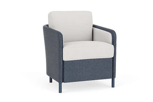 Lloyd Flanders Visions Dining Armchair Denim Blue