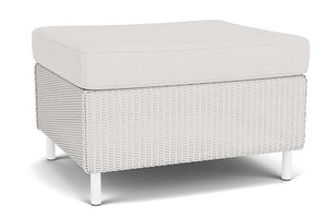 Lloyd Flanders Visions Ottoman Matte White