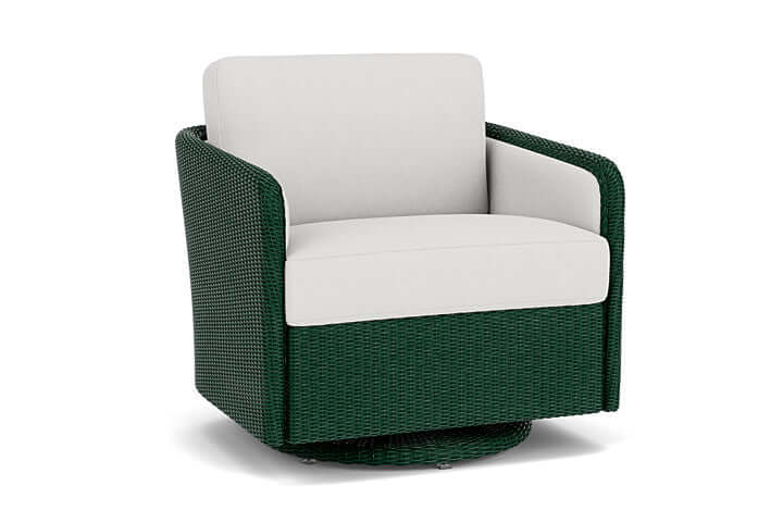 Lloyd Flanders Visions Swivel Glider Lounge Chair Woodland