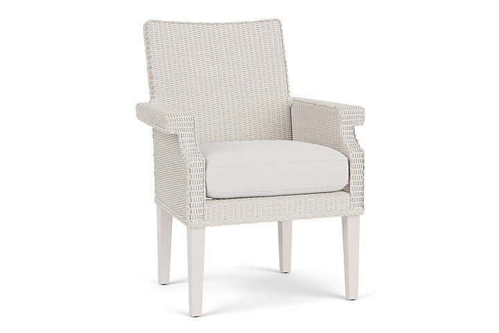 Lloyd Flanders Hamptons Dining Armchair Antique White