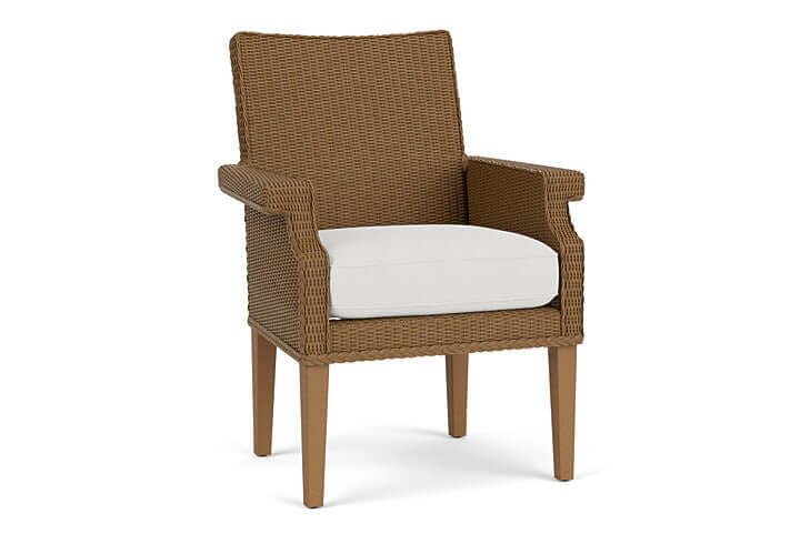 Lloyd Flanders Hamptons Dining Armchair Hickory