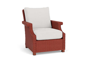 Lloyd Flanders Hamptons Lounge Chair Terracotta