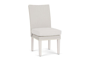 Lloyd Flanders Hamptons Armless Dining Chair Antique White
