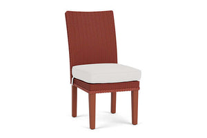 Lloyd Flanders Hamptons Armless Dining Chair Terracotta