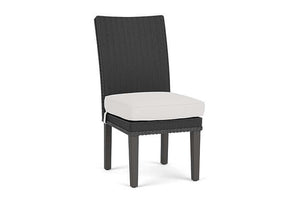 Lloyd Flanders Hamptons Armless Dining Chair Charcoal