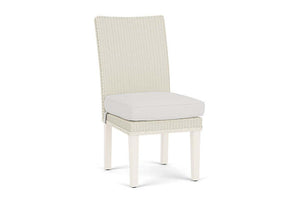 Lloyd Flanders Hamptons Armless Dining Chair Ivory