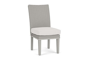 Lloyd Flanders Hamptons Armless Dining Chair Platinum