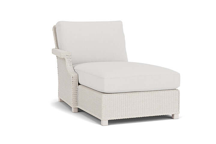 Lloyd Flanders Hamptons Right Arm Chaise Antique White