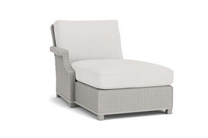 Lloyd Flanders Hamptons Right Arm Chaise Platinum