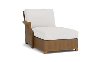 Lloyd Flanders Hamptons Right Arm Chaise Hickory