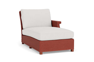 Lloyd Flanders Hamptons Left Arm Chaise Terracotta