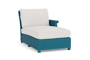 Lloyd Flanders Hamptons Left Arm Chaise Peacock