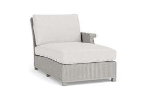 Lloyd Flanders Hamptons Left Arm Chaise Platinum