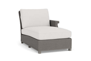 Lloyd Flanders Hamptons Left Arm Chaise Pewter