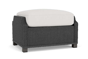 Lloyd Flanders Hamptons Ottoman Charcoal