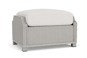 Lloyd Flanders Hamptons Ottoman Platinum