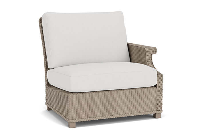 Lloyd Flanders Hamptons Left Arm Sectional French Beige