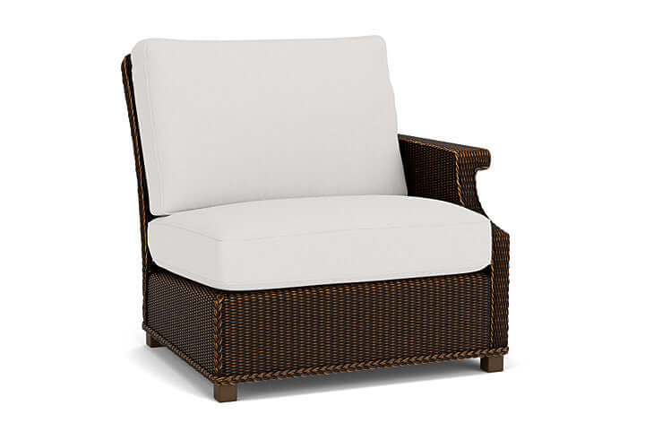 Lloyd Flanders Hamptons Left Arm Sectional Mink