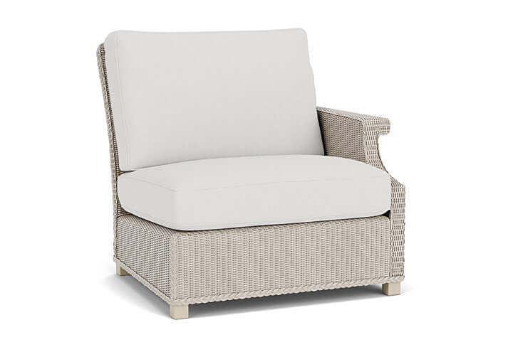 Lloyd Flanders Hamptons Left Arm Sectional Linen