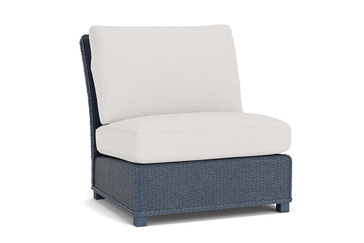 Lloyd Flanders Hamptons Armless Sectional Denim Blue