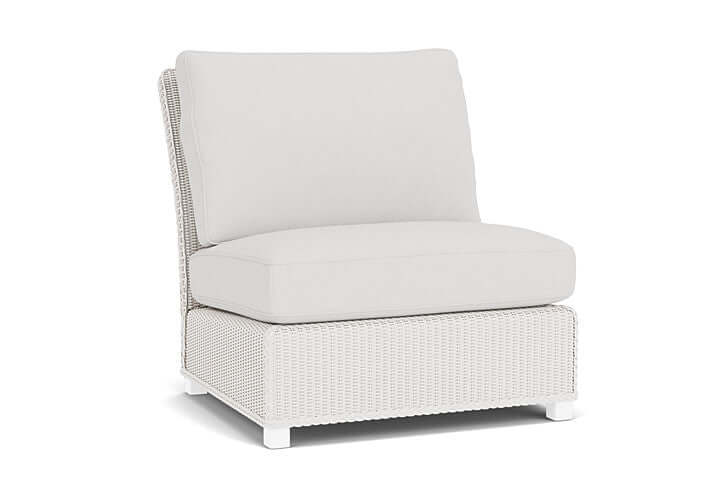 Lloyd Flanders Hamptons Armless Sectional White