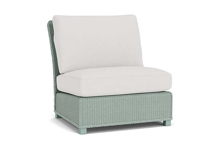 Lloyd Flanders Hamptons Armless Sectional Sea Glass
