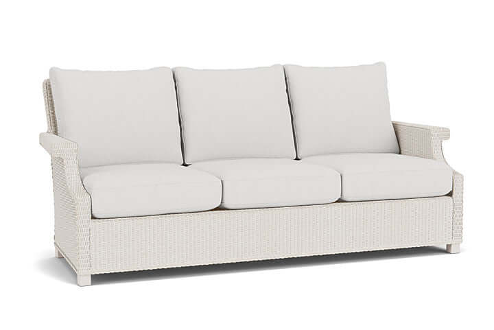 Lloyd Flanders Hamptons Sofa Antique White