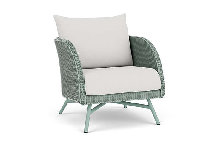 Lloyd Flanders Essence Lounge Chair Sea Glass