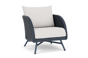 Lloyd Flanders Essence Lounge Chair Denim Blue
